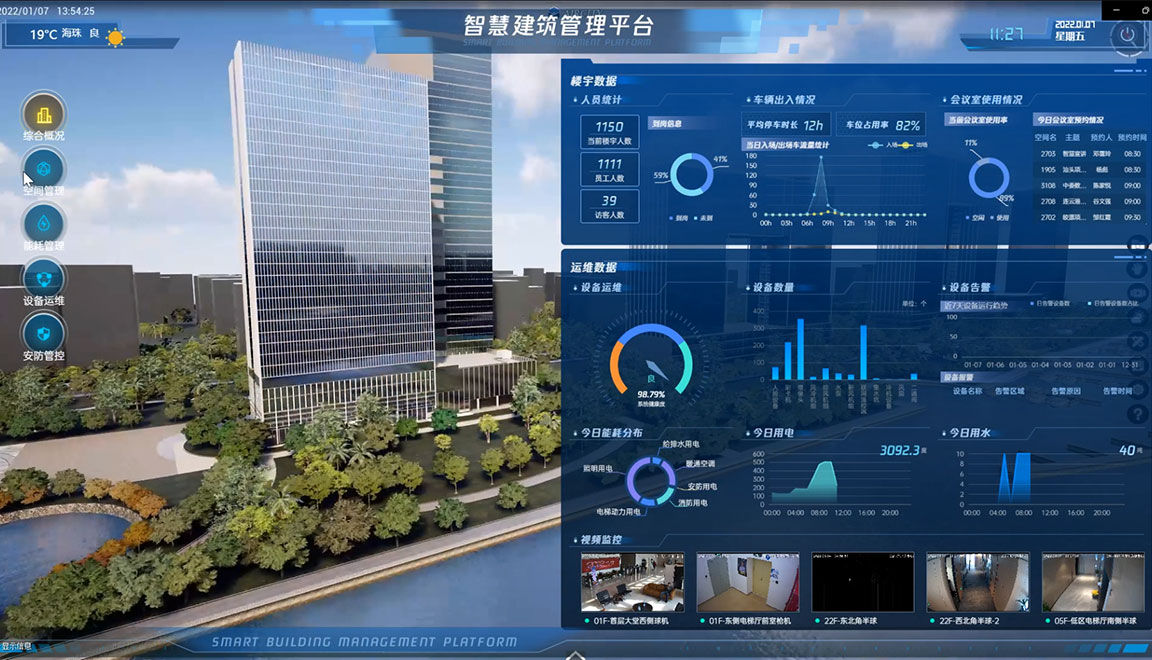 中交南方设计大厦智慧管理平台
