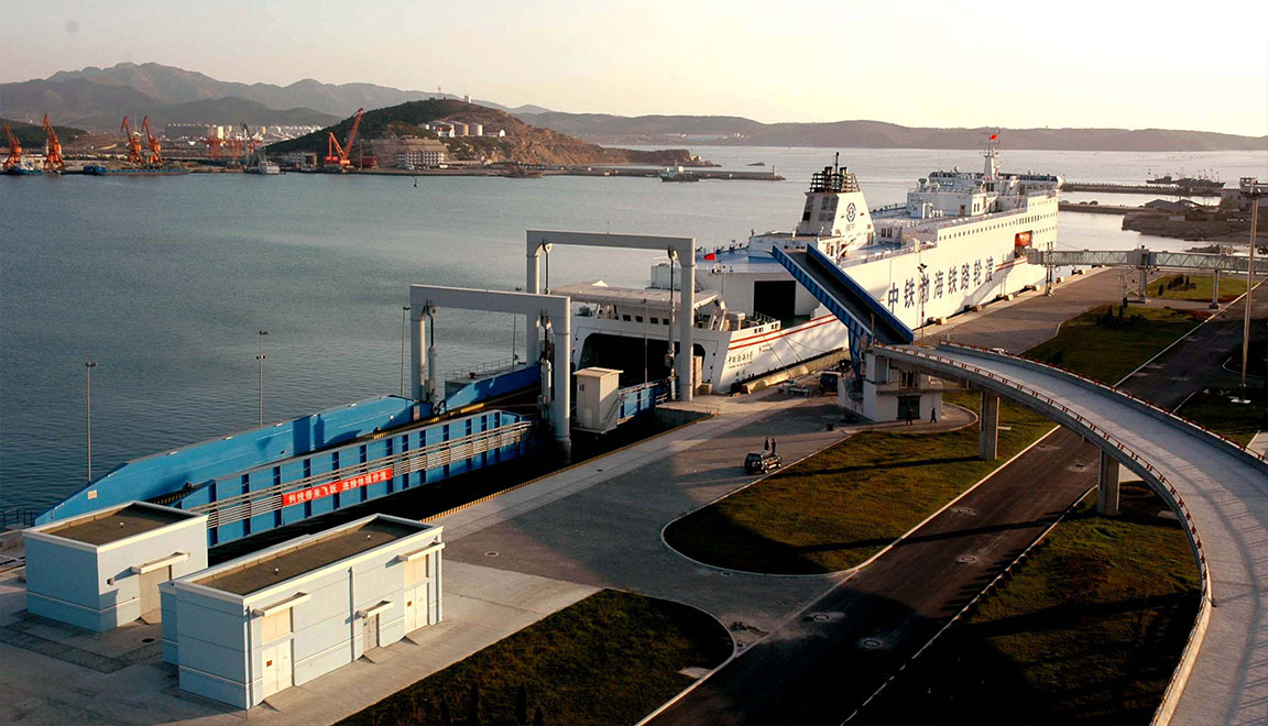 烟大铁路轮渡码头工程