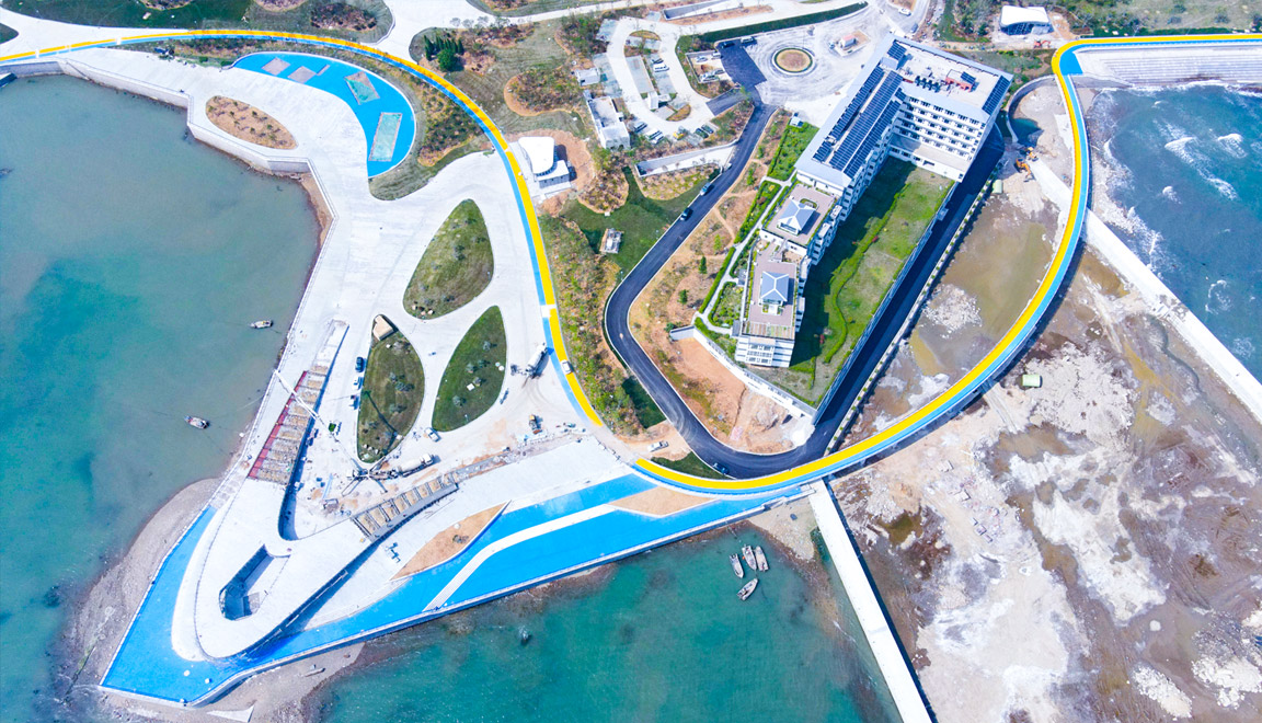 小岛湾北岸海岸带综合整治工程及二期工程