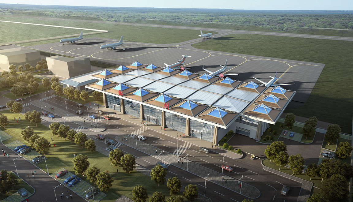 湖南郴州机场航站楼工程