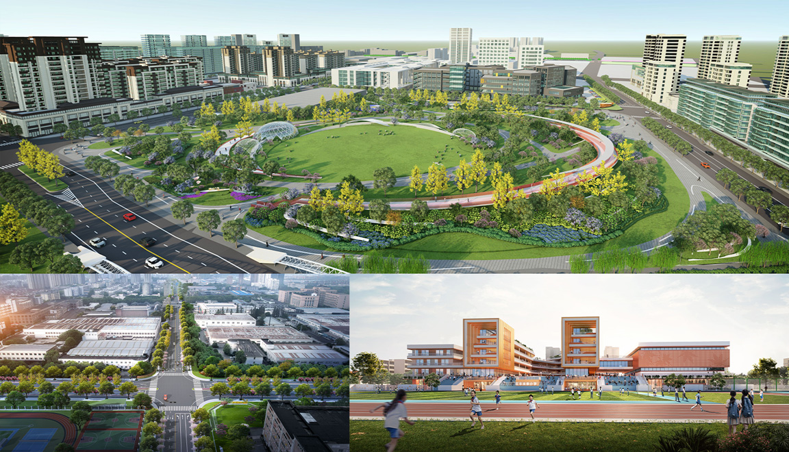 杭州临平国际未来产居生态城综合开发项目