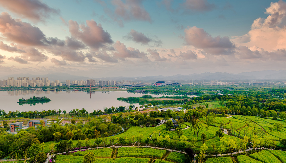 金华湖海塘公园复耕改造工程