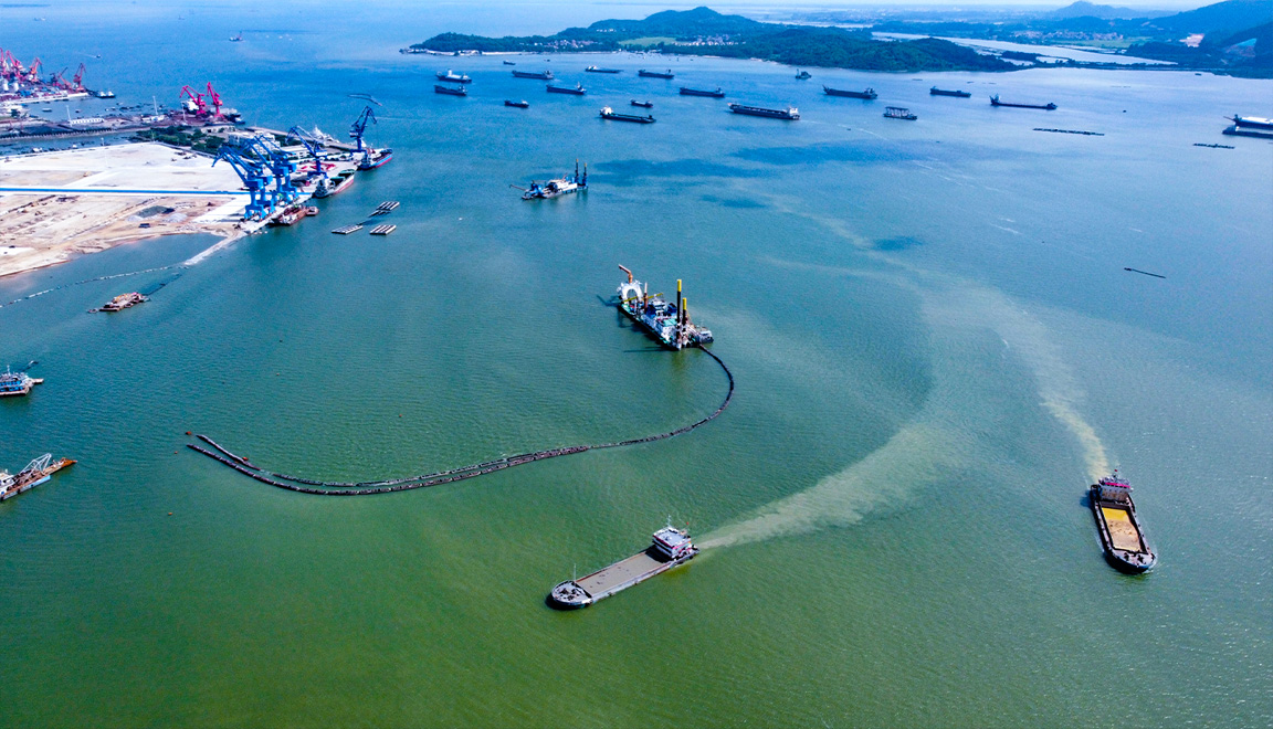 阳江港进港航道改造工程
