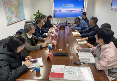 邓磊拜会国家发改委综合运输研究所副所长樊一江